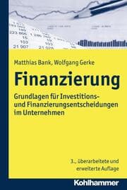 Cover von Finanzierung