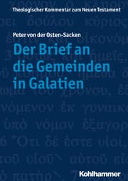 Cover von Der Brief an die Gemeinden in Galatien