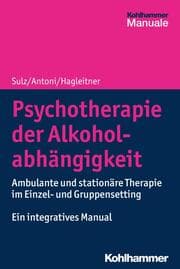 Cover von Psychotherapie der Alkoholabhängigkeit