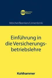 Cover von Einführung in die Versicherungsbetriebslehre