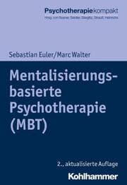Cover von Mentalisierungsbasierte Psychotherapie (MBT)