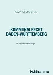 Cover von Kommunalrecht Baden-Württemberg