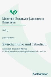 Cover von Zwischen unio und Taborlicht