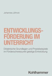 Cover von Entwicklungsförderung im Unterricht