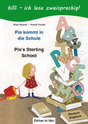 Cover von Pia kommt in die Schule (Deutsch-Englisch)