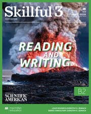 Cover von Skillful 3rd edition Level 3 - Reading and Writing