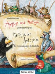 Cover von Arthur und Anton: Die Flaschenpost (Deutsch-Französisch)