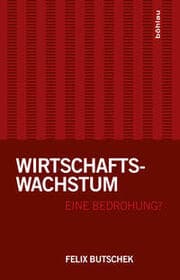Cover von Wirtschaftswachstum - eine Bedrohung?