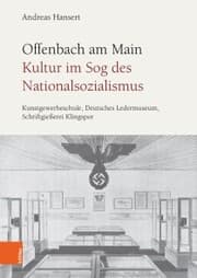 Cover von Offenbach am Main. Kultur im Sog des Nationalsozialismus