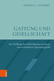 Cover von Gattung und Gesellschaft