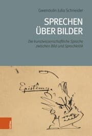 Cover von Sprechen über Bilder
