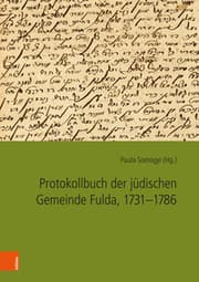 Cover von Protokollbuch der jüdischen Gemeinde Fulda, 1731-1786