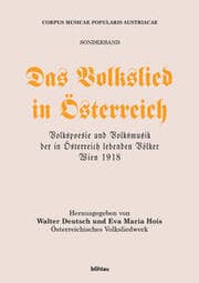 Cover von Das Volkslied in Österreich