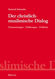 Cover von Der christlich-muslimische Dialog