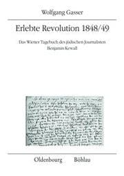 Cover von Erlebte Revolution 1848/49
