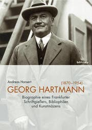 Cover von Georg Hartmann (1870-1954)