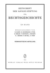 Cover von ZRG Romanistische Abteilung 129.Band (2012)