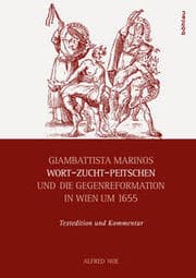 Cover von Giambattista Marinos Wort-Zucht-Peitschen und die Gegenreformation in Wien um 1655