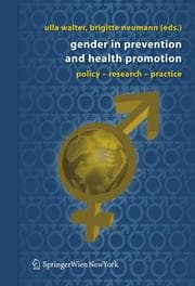 Cover von Gender in Prevention and Health Promotion