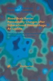 Cover von Blood-Brain Barrier Permeability Changes after Subarachnoid Haemorrhage