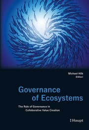 Cover von Governance of Ecosystems