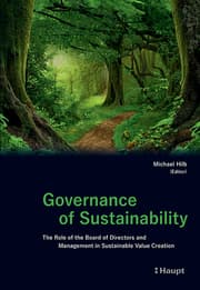 Cover von Governance of Sustainability