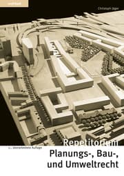 Cover von Repetitorium Planungs-, Bau- und Umweltrecht