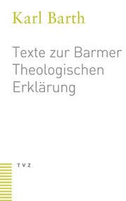 Cover von Texte zur Barmer Theologischen Erklärung