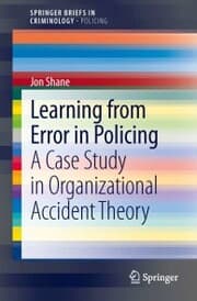 Cover von Learning from Error in Policing