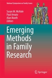 Cover von Emerging Methods in Family Research