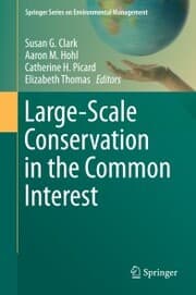 Cover von Large-Scale Conservation in the Common Interest