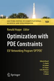 Cover von Optimization with PDE Constraints