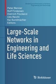 Cover von Large-Scale Networks in Engineering and Life Sciences