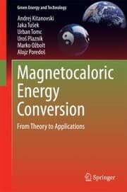 Cover von Magnetocaloric Energy Conversion