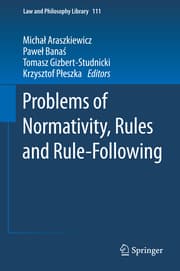 Cover von Problems of Normativity, Rules and Rule-Following
