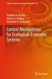 Cover von Control Mechanisms for Ecological-Economic Systems