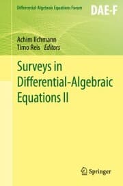 Cover von Surveys in Differential-Algebraic Equations II