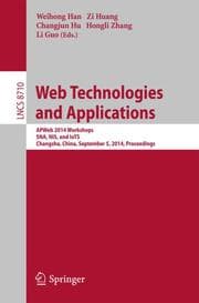 Cover von Web Technologies and Applications