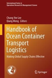 Cover von Handbook of Ocean Container Transport Logistics