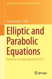 Cover von Elliptic and Parabolic Equations