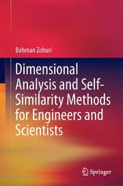 Cover von Dimensional Analysis and Self-Similarity Methods for Engineers and Scientists