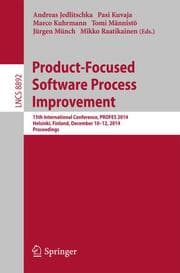 Cover von Product-Focused Software Process Improvement