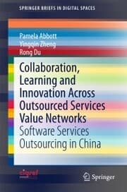 Cover von Collaboration, Learning and Innovation Across Outsourced Services Value Networks