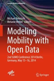 Cover von Modeling Mobility with Open Data