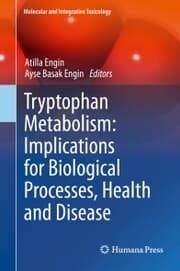 Cover von Tryptophan Metabolism: Implications for Biological Processes, Health and Disease