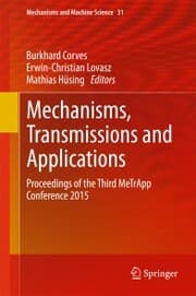 Cover von Mechanisms, Transmissions and Applications