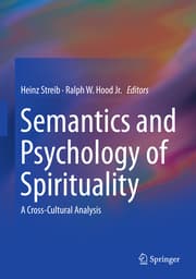 Cover von Semantics and Psychology of Spirituality