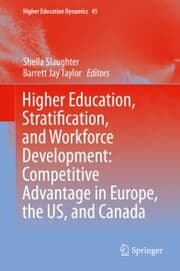 Cover von Higher Education, Stratification, and Workforce Development