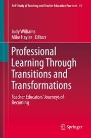 Cover von Professional Learning Through Transitions and Transformations
