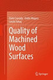 Cover von Quality of Machined Wood Surfaces